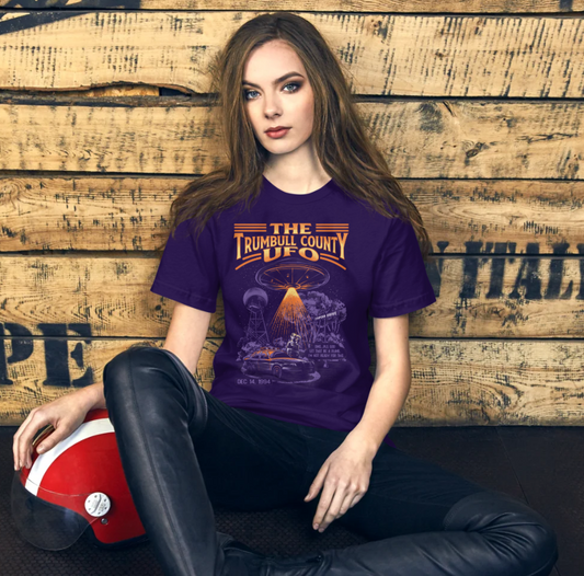 #2 Trumbull County UFO x Purple Rabbit - Unisex t-shirt